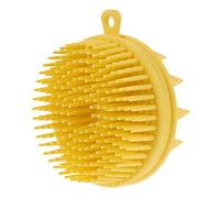 BELLIFFY 1pezzi Spazzola Da Bagno Silicone Per Massaggio Accessorio Per La Pulizia Della Cute e Scrub Capelluto Per Comfort e Igiene Durante Bagno