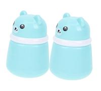 BELLIFFY 2 Pezzi Custodia Piumino Cipria Animale Cartoon Contenitore Polvere Libera Portatile Piccola Dimensione