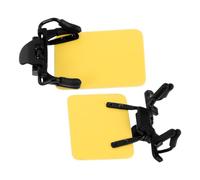 BELLIFFY 2 Pezzi Occhiali Tiro Protezione Laterale Giallo Abs Clip-on
