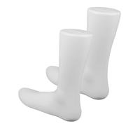 BELLIFFY 2 Pezzi Per Piedi Donna Manichino Piedi Espositore Calzini Scarpe Blocca Calzini Forma Di Scarpa Modello Di Piede
