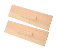 BELLIFFY 2 Pezzi per Stampo Sapone Rettangolare Coperchio in Legno | Copertura Antipolvere Beige, Mantiene Calore e Livella la Superficie per Colate Fredde Fai