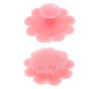 BELLIFFY 2 Pezzi Spazzola Silicone Doppia Faccia Massaggio Capelluto Morbida Pennello Shampoo e Rimuovi Crosta per Bagno Ergonomico per Capelli Delicati