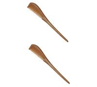 BELLIFFY 2 Pz pettine per di corno corna bastoncini per da donna pettini per shampoo accessorio bacchette per accessori per cinesi per le donne