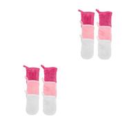 BELLIFFY 2 Set Di Guanti Per La Pulizia Del Viso Morbidi Guanti Esfolianti Delicati Sulla Pelle Strumento Di Pulizia Del Viso in Microfibra Per Una Delicata Della Pelle 6 Pezzi * 2