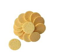 BELLIFFY 20pezzi Spugnette Per Make-up Cellulosa Comprimibile Puff Per Pulizia Viso Colore Rotonde Per Struccare e Detergere La