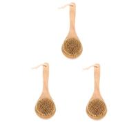 BELLIFFY 3 Pezzi Spazzola Da Doccia Con Setole Di Cinghiale Spazzola Da Bagno Per Il Lavaggio Del Corpo Spazzola Da Bagno Per Adulti Spazzola Da Doccia Per Adulti Spazzola Esfoliante Da