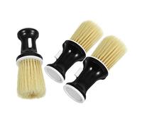 BELLIFFY 3 pezzi Spazzola per Pulizia Parrucchiere con Testina Staccabile per Rimozione Capelli e Materiali Resistenti per in Salone e Casa