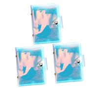 BELLIFFY 3 Pz Portacarte Per Stencil Per Unghie Custodia Per Nail Art Kit Unghie Custodia Per Lamina Ungueale Borsa Per Piastre Per Nail Art Timbro Per Nail Art L'animale Domestico