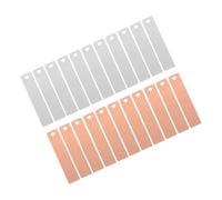 BELLIFFY 30 paia Strisce Zincate e Ramate per Elettroplaccatura e Batterie Frutta Lamine di Zinco e Rame per Esperimenti Scientifici Materiali Anodo e Catodo Stabili e Riutilizzabili per