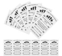 BELLIFFY 30 Pezzi Carte Istruzioni Cura Bicchieri in Vetro Lucide e Resistenti Guide Pratiche per Pulizia di Tumbler Facili da Scrivere per attività Commerciali