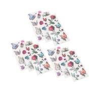 BELLIFFY 36 Fogli Adesivo impermeabile 3d faccia adesivi temporanei tatuare decalcomanie impermeabili stickers personalizzati temporanei decori del corpo decalcomanie per