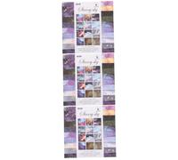 BELLIFFY 36 Pz Carta Materiale Tascabile Fogli Di Album Carta Artigianale Decorativa Materiale Del Diario Carta Di Design Retrò Materiale Per Album Fai Da Te Carta Per Album Fai Da Te