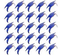 BELLIFFY 36pezzi Cappello Laurea Cartone Blu, Paper Hat Graduation | Back To School Party, Capellini Laurea per Dressup Games e Large Gatherings, Wide Brim Sturdy