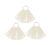 BELLIFFY 3borse Tips Unghie Falsi Display Fan Per Manicure Utensili Per Scuole Nail Personale