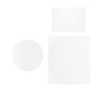 BELLIFFY 3pezzi Gel Press Piastra Trasparente Piastra in Gel Riutilizzabile per Stampa Artistica Kit di Base per Stampa in Adatta per Tecniche Miste Scrapbooking e Decorazioni per Casa