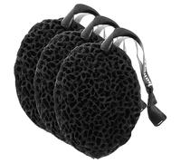 BELLIFFY 3pezzi Spugne Da Bagno Forma Di Goccia Esfoliatori Spugna Naturale Per Massaggi e Pulizia Della Per Casa e Viaggi Senza Sostanze Chimiche e Facili Da Asciugare