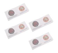 BELLIFFY 4 Libri Chart per Test dal Daltonismo 4 Pezzi - Carte per Esame Visivo Colore Conforme Standard Internazionali, Compatto e Portatile per Valutazione Deficienza Visiva e Test Oculistici