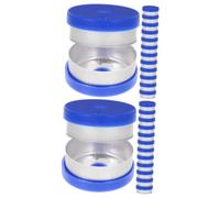 BELLIFFY 480pezzi Capsule Di Trasparenti Per Vial Set Da Alluminio e Chiusure Pratiche e Sicure Per Stabilità e Facile Trasporto Per Esperimenti e Conservazione Farmaceutica