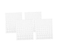 BELLIFFY 4fogli Gocce d'Acqua Autoadesive Trasparenti Realistiche Toppe Rotonde a Forma di Goccia Adesivi Decorativi per Biglietti Fai da Te Materiale Acrilico Antiusura per Lavori Artigian