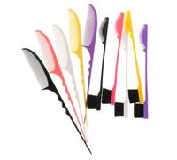 BELLIFFY 5 Paia Pettini Rat Tail in Plastica Durevole con Doppio Lato per Styling Sopracciglia e Contorno Capelli Spazzole Delicate per Trucco Quotidiano e Rifiniture Professionali