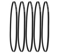 BELLIFFY 5 Pezzi Cinghia di Trasmissione in Gomma per Motore Cintura Elastica Resistente per Macchine da Cucire Elettriche Domestiche Ricambio Versatile per Vecchi Modelli e Tagliacuci