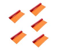 BELLIFFY 5 Pz Film tramonto fotografico festina strobo led party kit coperchio macchine fotografiche pellicole a colori gel per la correzione del l'animale domestico Orange