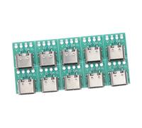 BELLIFFY 5 Set di Convertitori USB C A PCB 31 USB C Femmina per Dati Rapidi Ed Efficienti 10 Pezzi * 5