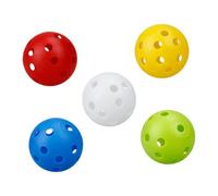 BELLIFFY 50 pezzi Palline da Golf Leggere per Allenamento Indoor e Outdoor Palline da Pratica in Plastica Forate Resistenti per Esercizi di Golf per Tutti