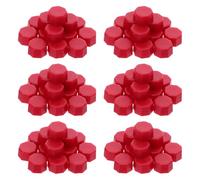 BELLIFFY 6 Confezioni Perle di Cera Sigillante Rossa Ottagonale per Sigilli senza Bolle su Buste Inviti di Nozze Carte e Bottiglie per Sigillatura Fai da Te con Timbri Facile da Usare e