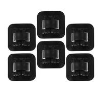 BELLIFFY 6 Pezzi Clip C-Forma in Alluminio per Fissaggio Cavi Bici Supporto Guida Tubo Freno e Cambio Morsetti Resistenti per Mountain Bike e Bici da Strada Installazione Veloce e