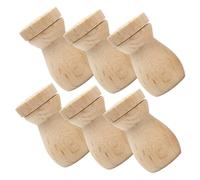 BELLIFFY 6 Pezzi Diffusore Di in Legno Per Auto Ciondolo a Di Bottiglia Di Profumo Piccolo e Compatto Per Manuale