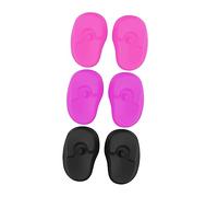 BELLIFFY 6paia Cuffie Antirumore Per Parrucchieri Copriorecchie Riutilizzabili in Silicone Protezioni Auricolari Professionali Per Tinture e Trattamenti Chimici Leggero e Confortevole