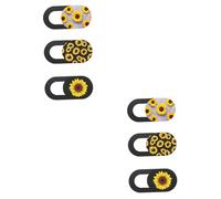 BELLIFFY 6pezzi Cover Webcam Privacy Design Unico con Slider Mobile per Laptop e Tablet Protezione Sicura Copertura Webcam Ultra Sottile per Maggiore Sicurezza Digitale
