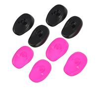 BELLIFFY 8 Pezzi paraorecchie copertura dell'orecchio scudo copriorecchie color Titolare morire plasil copriorecchie in plastica copertura per le orecchie riutilizzabile