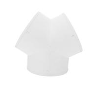 BELLIFFY Adattatore Per Condotto A 3 Vie Divisore Per Ventola Di Scarico Connettori A Forma Di Y Realizzato in Materiale Abs Sicuro E Resistente