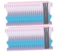 BELLIFFY Adesivi Per Estensione Unghie 100 Pezzi Supporti Per Carta Per Estensione Unghie Guida Per Cartine Per Unghie