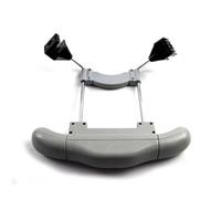 BELLIFFY Appendiabiti per Auto Grigio in ABS Gancio per Seggiolino Auto Resistente Mini Gruccia per Abiti da Viaggio per Cappotti e Camicie per Mantenere i Vestiti Senza Pieghe Durante