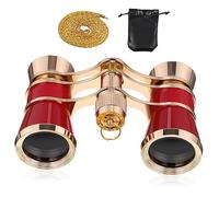 BELLIFFY Binocoli Compatti Da Teatro in Stile Vintage Binocoli in Metallo Custodia Adatti Per Osservare Concerti Sport e Natura