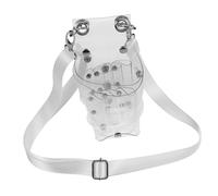 BELLIFFY Borsa Per Attrezzi Da Parrucchiere in Pvc Trasparente Marsupio Con Supporto Per Forbici Contenitore Portatile Per Strumenti Di Taglio Organizer Per Parrucchieri E Barbieri