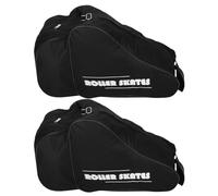 BELLIFFY Borsa per Pattini da 2 Pezzi Tracolla Singola Zaino per Pattini a Rotelle e da Ghiaccio per Adulti Resistente Divisori Interni per Organizzazione e Trasporto Comodo