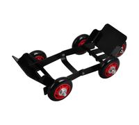 BELLIFFY Carrello Portapacchi con Ruote per Veicoli a Due Ruote Lifter Booster Portatile per Emergenze Trolley Resistente e Compatto per Spostare Veicoli con Pneumatici Colore Casuale