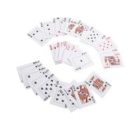 BELLIFFY Carte da Gioco Braille Grandi con Stampa Tattile per Ipovedenti e Non Vedenti Portatile e Assistivo per Intrattenimento e Giochi Inclusivi