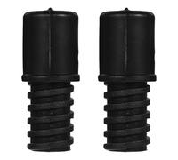 BELLIFFY Connettore per Manico Scopa 2 Pezzi in Plastica Filetto Americano da 22 MM Cappuccio Terminale di Ricambio per Manico Scopa e Paletta Impugnatura Resistente per Pulizia