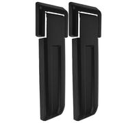 BELLIFFY Copertura Cerniera Portellone Posteriore Auto in Plastica ABS Resistente Set 2 Pezzi per Veicolo Fuoristrada Protezione Esterna Cerniere Porte Posteriori Installazione Fai da