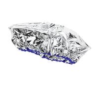 BELLIFFY Cuffia Per Maschera Termoregolabile Realizzata in Carta Stagnola Colore Argento Per Uso Professionale Gel E Tinture Per Danneggiati