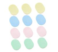 BELLIFFY Detergente per 12Pcs Spugne Esfolianti Morbide per Rimozione e del Design Compatto e Portatile per Tutti i Tipi