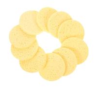 BELLIFFY Dischetti Struccanti Viso 10 Pezzi 80x10mm Spugne Naturali Per Estetiste Pulizia Profonda e Peeling Delicato Per Viaggio e Uso Quotidiano