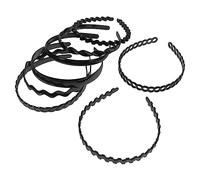 BELLIFFY Fasce in Plastica Per Donna Con Pettine A Denti Fasce Antiscivolo Per Corti O Ricci Accessori Per Lavaggio Viso E Usi Daily