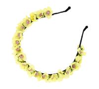 BELLIFFY Fascia Per Con Fiori Artificiali Bifacciali Per Donna Accessorio Per Da Ballo