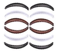 BELLIFFY Fermagli Per Da Donna Confezione Da 12 A Forma Di Banana Per Spessi Senza Pieghe Accessori Per Ricci Accessori Vintage Per